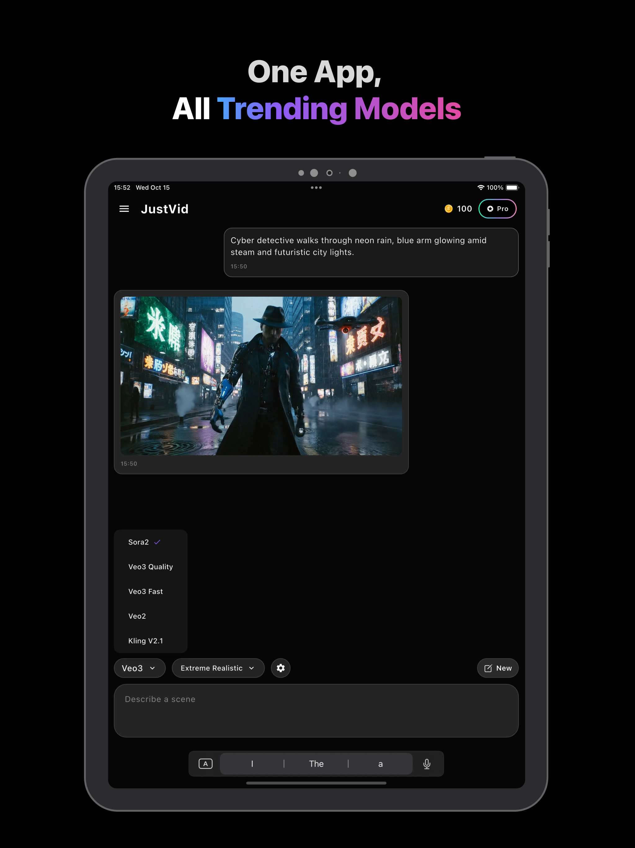 JustVid - AI Video Generator screenshot 7