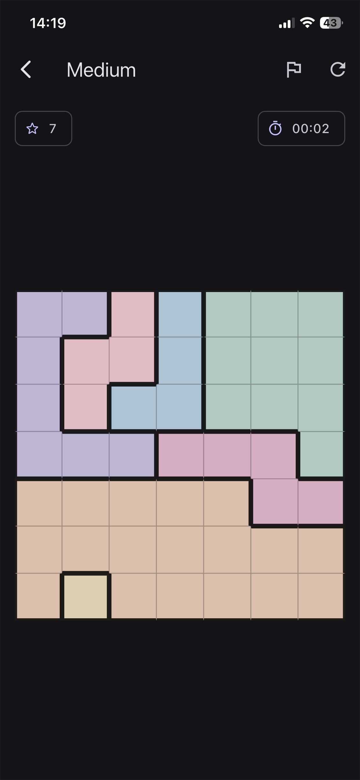 Screenshot 5 of Starsweeper logic game