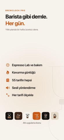BrewClock: Kahve Tarifleri screenshot 10