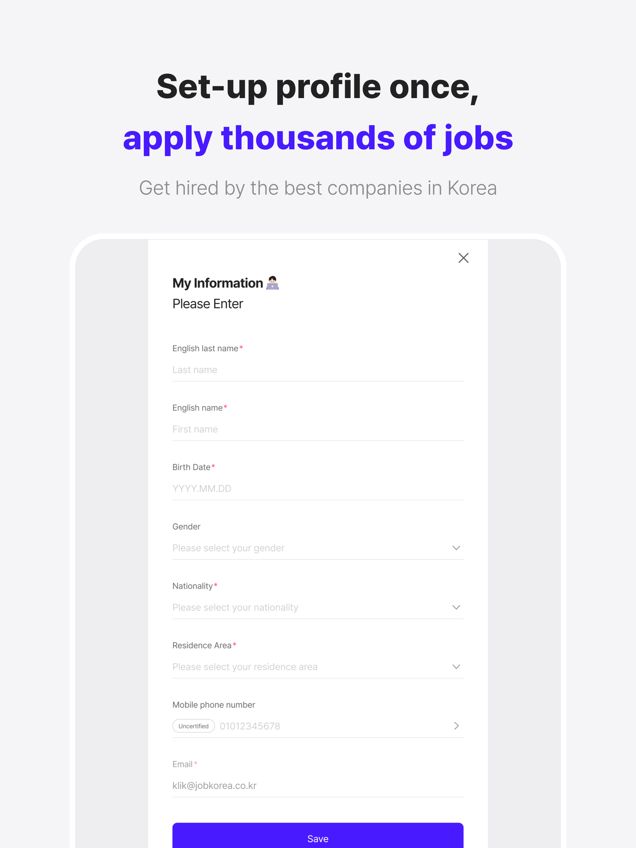 KLiK - Foreigners’ #1 Job Site screenshot 11