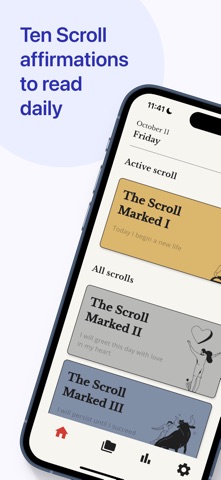 Ten Scrolls - A Daily Tracker Screenshot 1 of 6