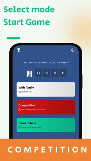 endChar : Word Games screenshot 2
