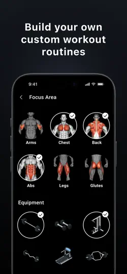 Captura de pantalla de Lyfta: Rutinas & Gym Tracker en iPhone 2