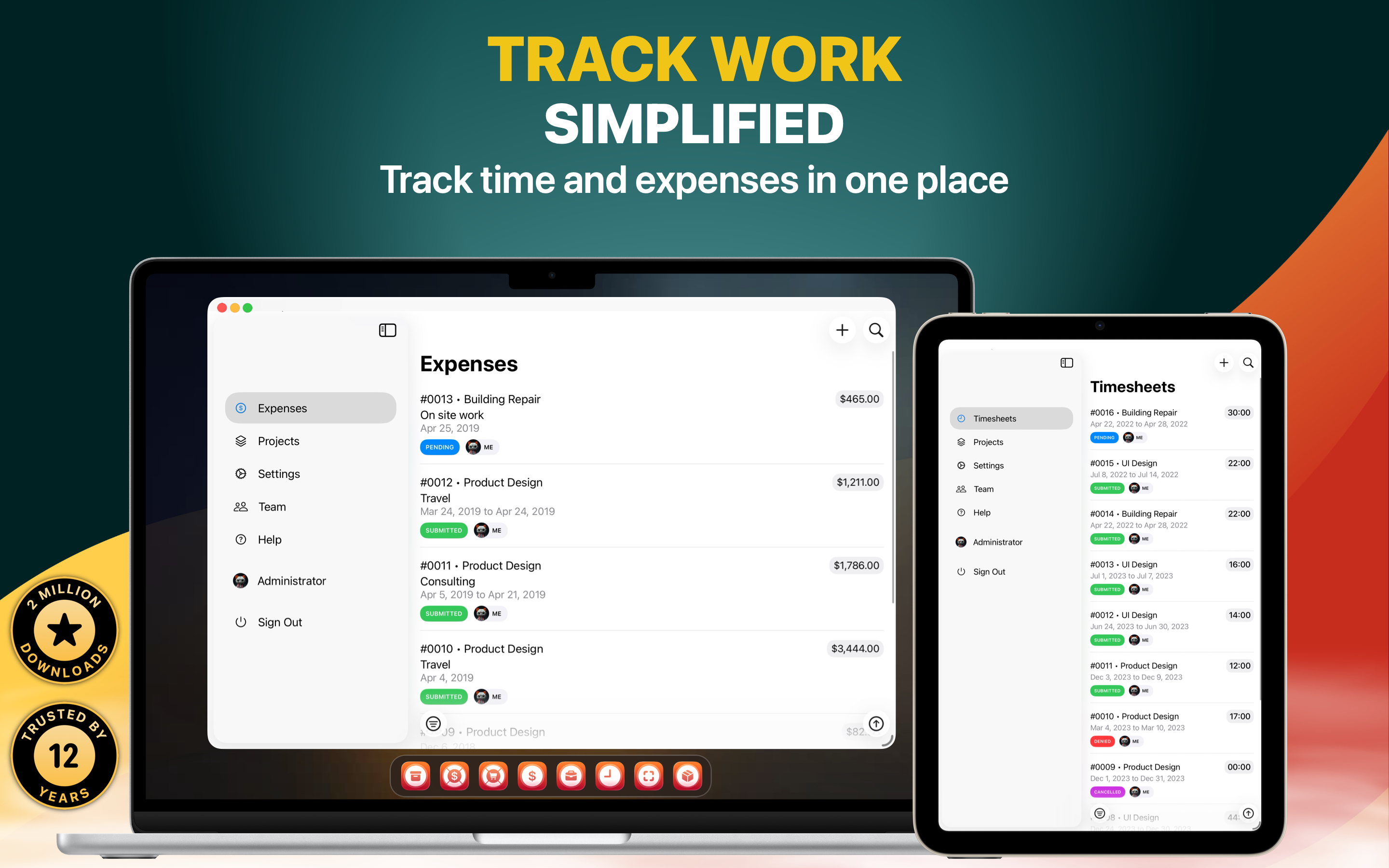 Time and Expense Center screenshot 13
