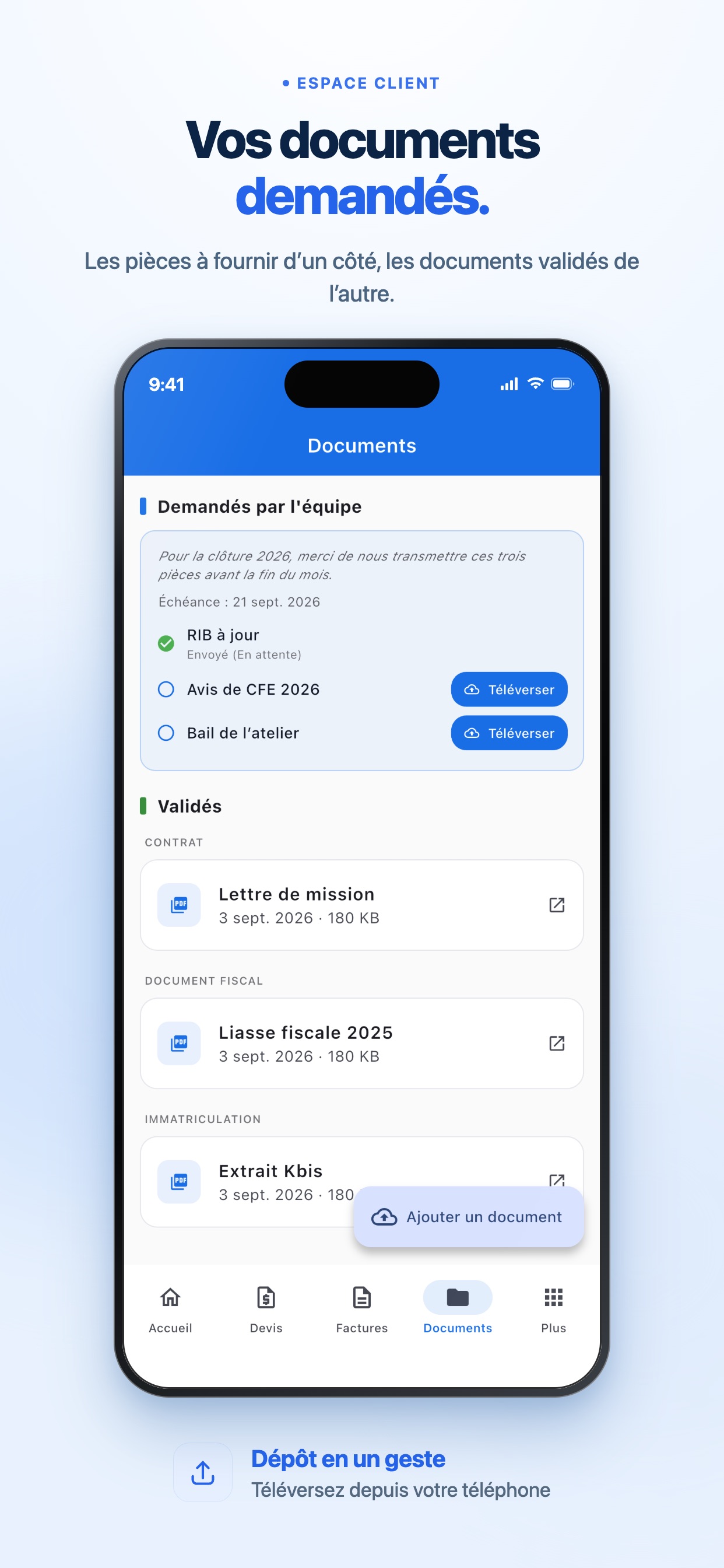 Screenshot 8 of Company France Client