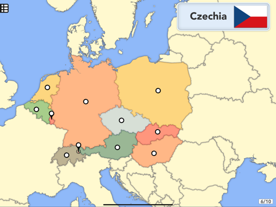 Countries, Capitals, Flags iPad screenshot 6 - Education app