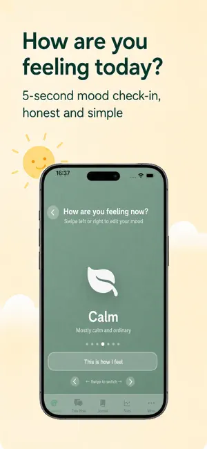 Okayly · Mood Journal & AIChat screenshot 1