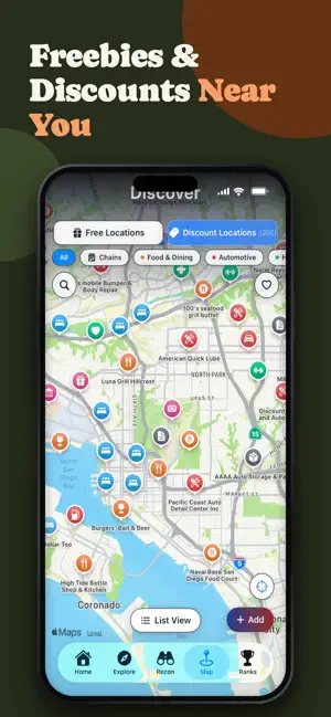 Military Benefits App screenshot 1