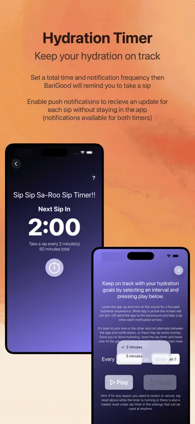 BariGood Timer + Weight & Goal screenshot 3