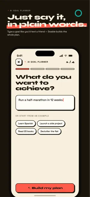 Doable: Reach Big Goals screenshot 2