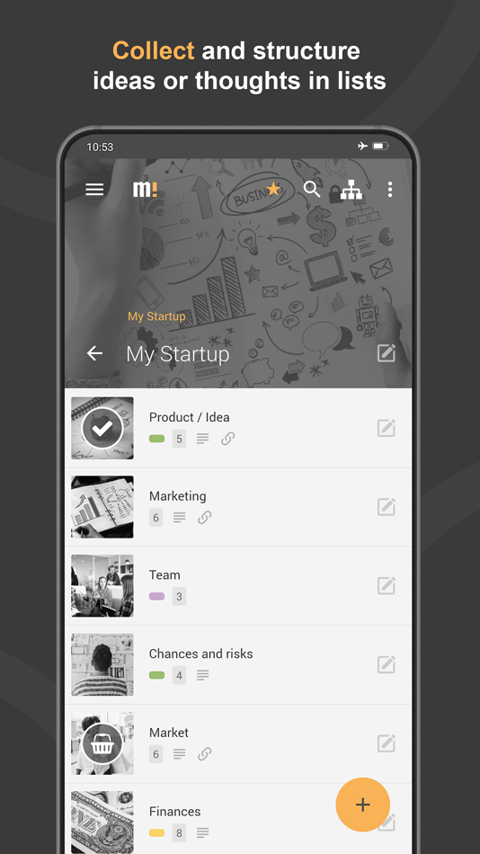 #1. Mindz - Mind Mapping - Lite (iOS) 由: THOMAS SCHULZ