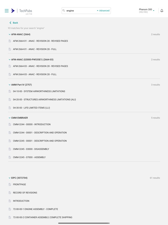 TechPubs Embraer screenshot-6