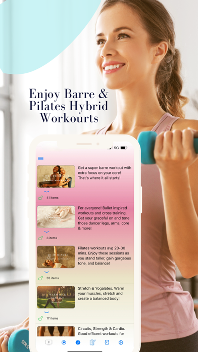 Barre Workouts by Fittbe Screenshot