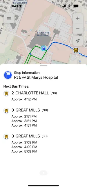St. Mary's Transit System screenshot 4