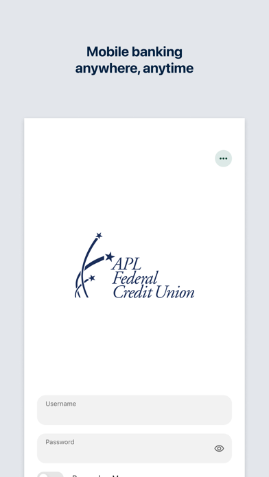 Screenshot #1 pour APL FCU Mobile Banking