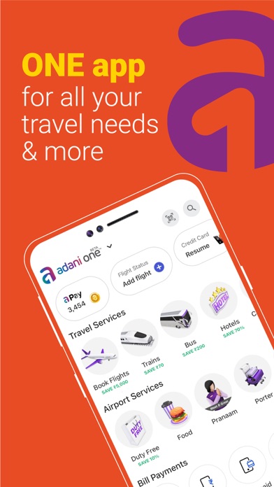 Adani OneApp:Airport|Shop|Save Screenshot