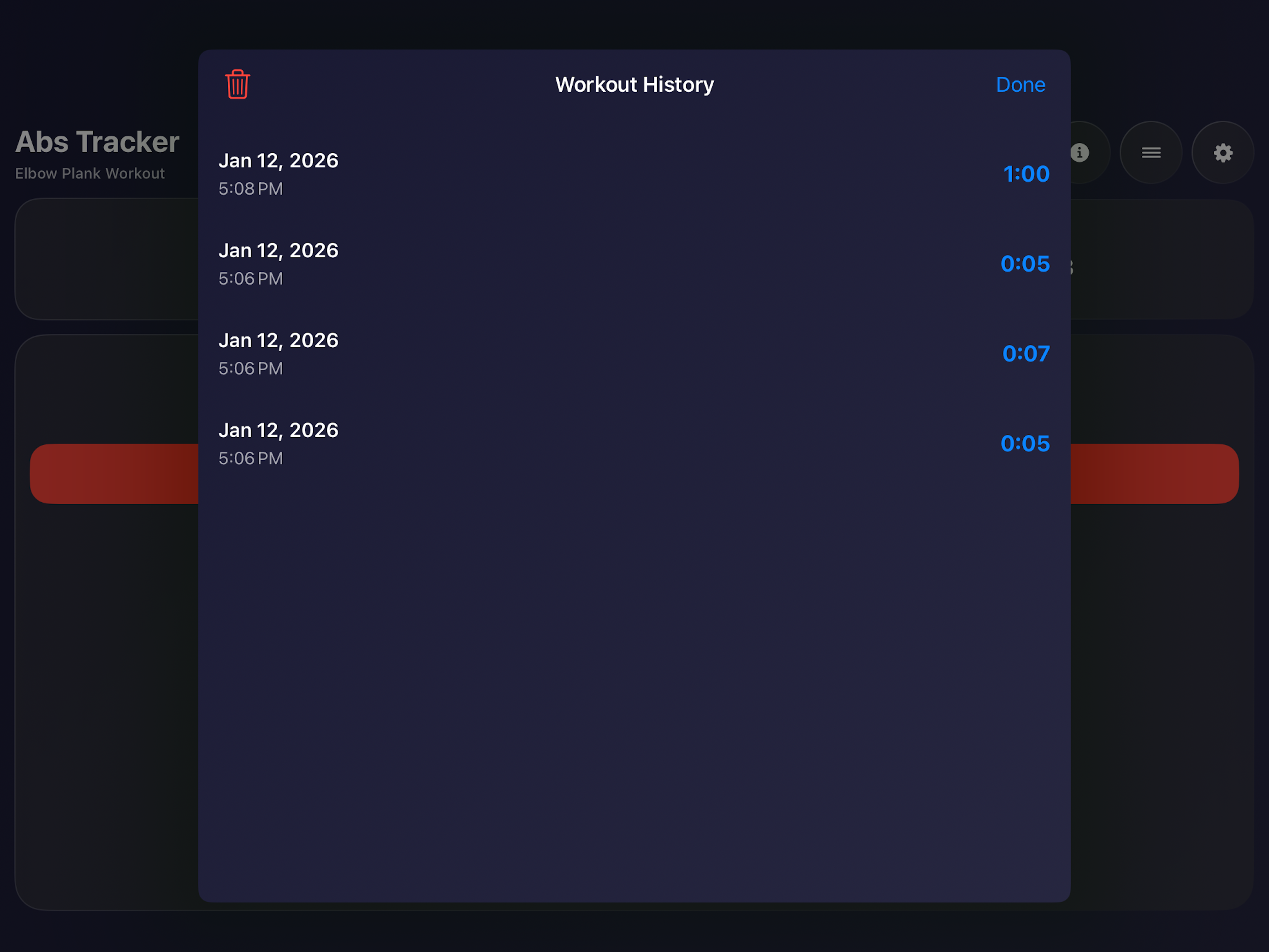 Abs Tracker screenshot 20
