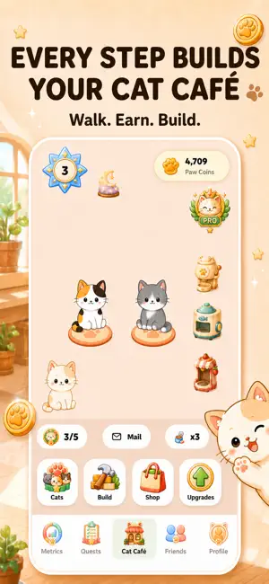 StepCat: Step Tracker screenshot 2
