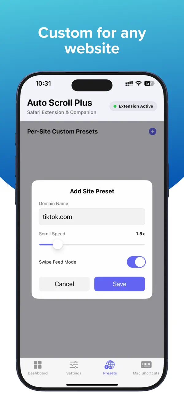 Screenshot #3 pour Auto Scroll Plus