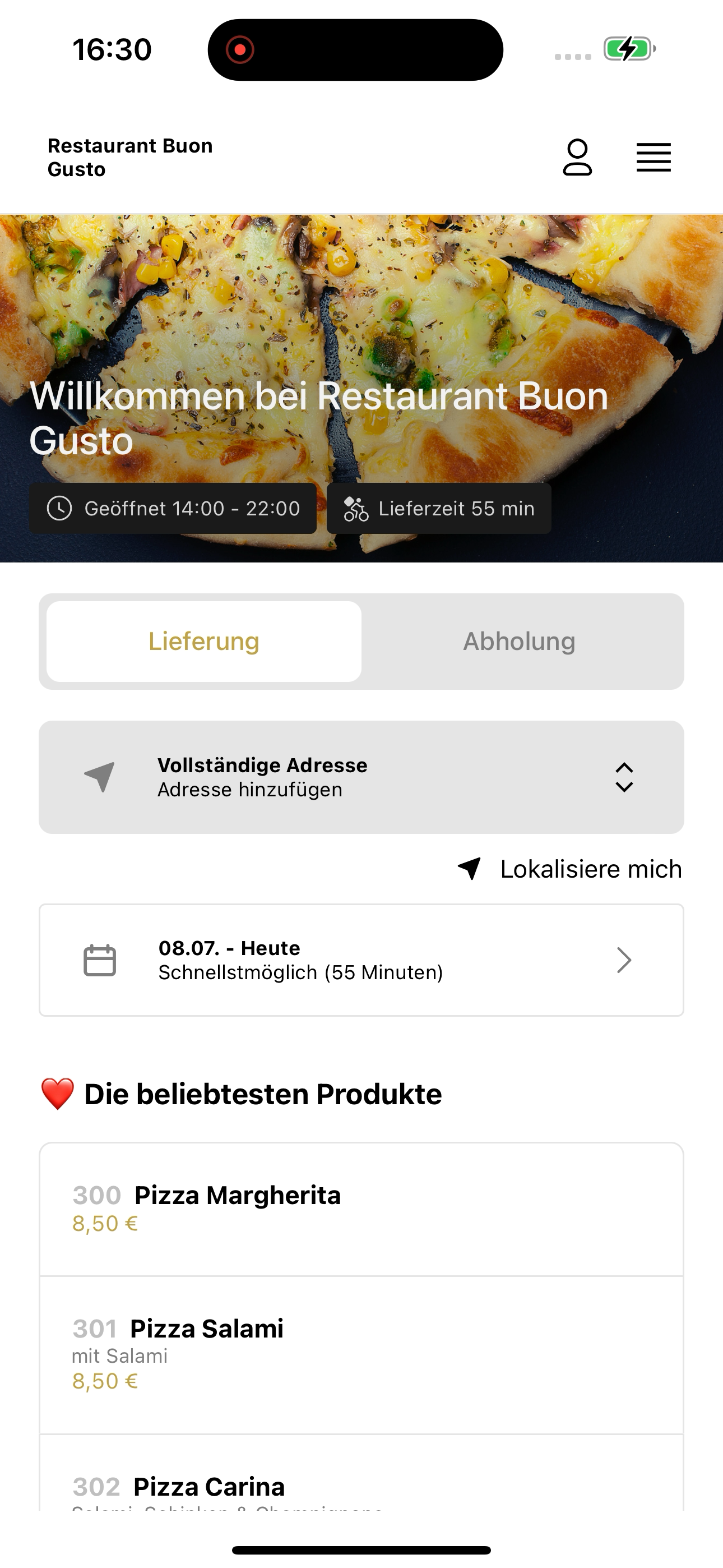 Restaurant Buon Gusto screenshot 3