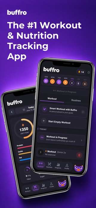 Buffro - AI Fitness Coach Screenshot 1 of 10