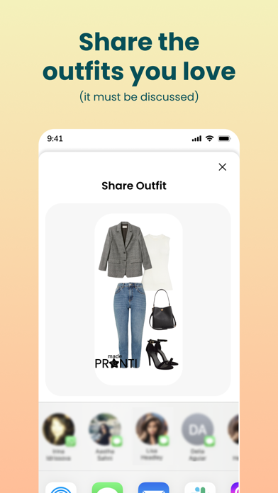 Outfit Maker - Pronti AI iPhone screenshot 9 - Lifestyle app