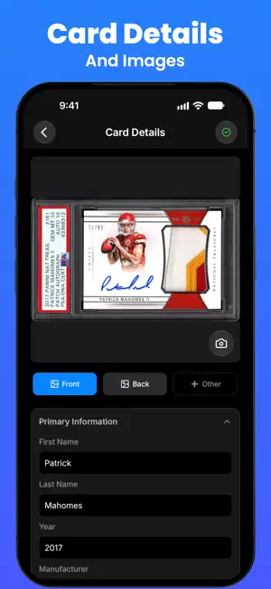 SetScribe - Sports Cards screenshot 3