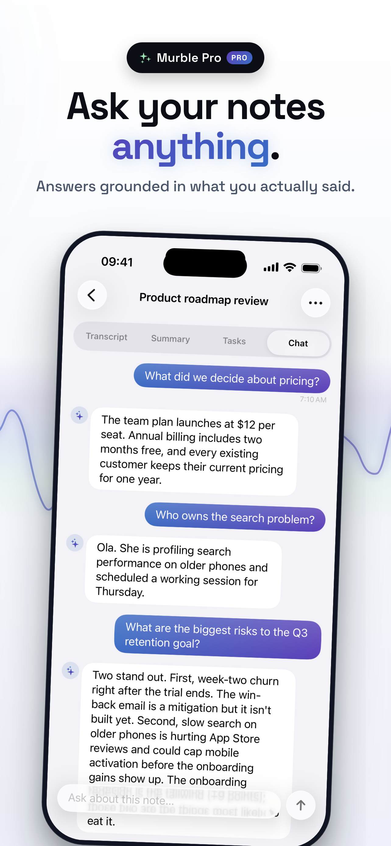 Murble: AI Voice Notes screenshot 6