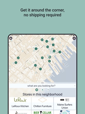 Shop Local by shlo iPad screenshot
