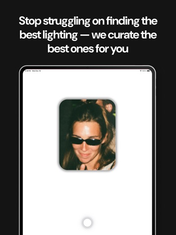 LittyCam - Take Selfie in Dark iPad screenshot