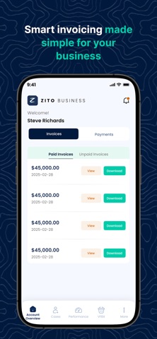 Zito Business screenshot