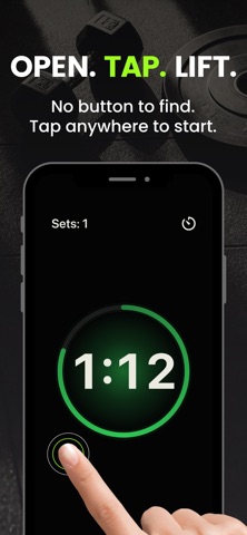 IronCall: Gym Rest Timer screenshot 1