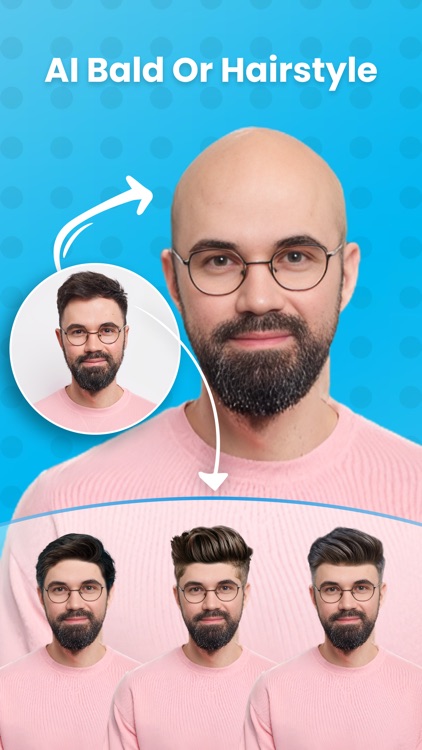 AI Bald Camera Photo Editor