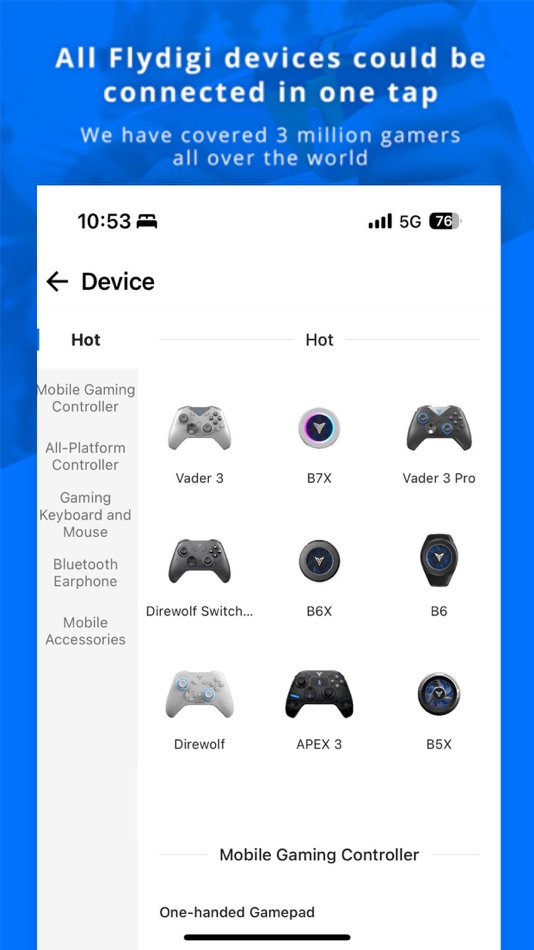 #2. Flydigi Game Center (iOS) 由: Shanghai Flydigi Electronics Tech Co., Ltd.