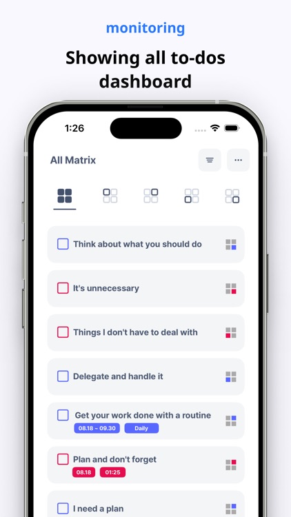 matrix - todo, task, priority