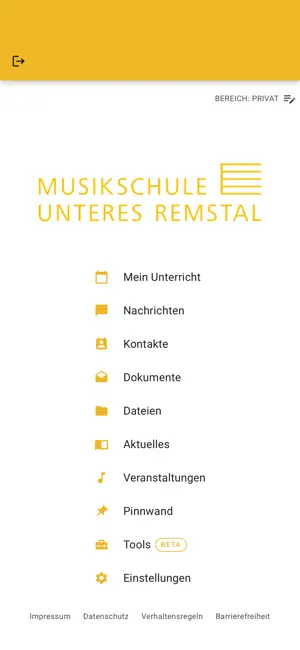Musikschule Unteres Remstal screenshot 1