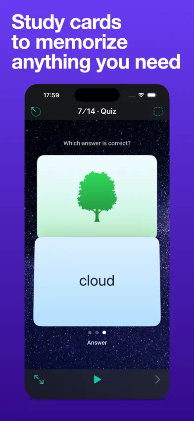 Everycards Flashcards Quizzes screenshot 2