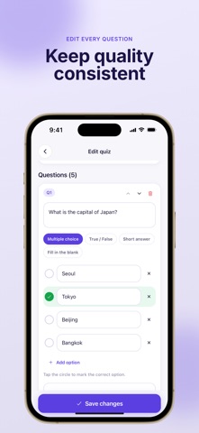 Quiz Maker: AI Test & Study Screenshot 7 of 8