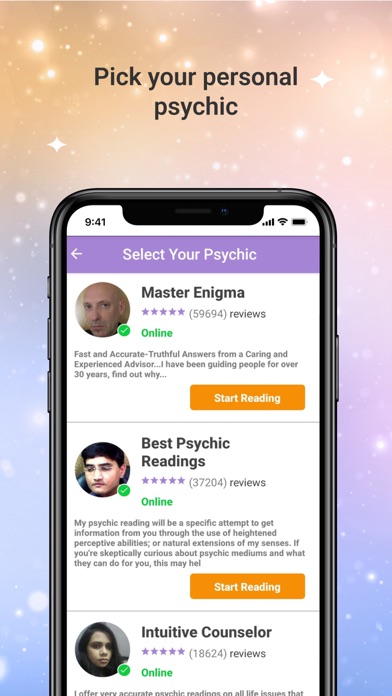 Psychic Question: Chat Reading screenshot