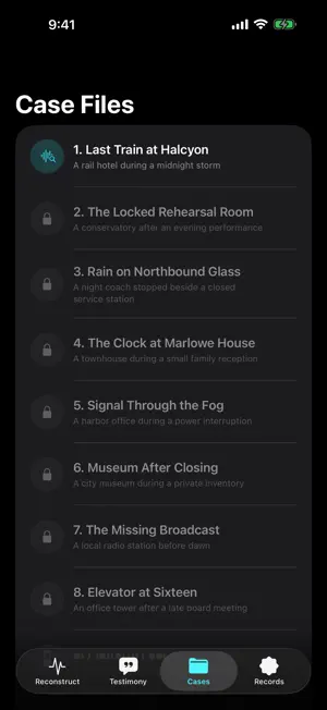 Aural Alibi: Detective Game screenshot 4