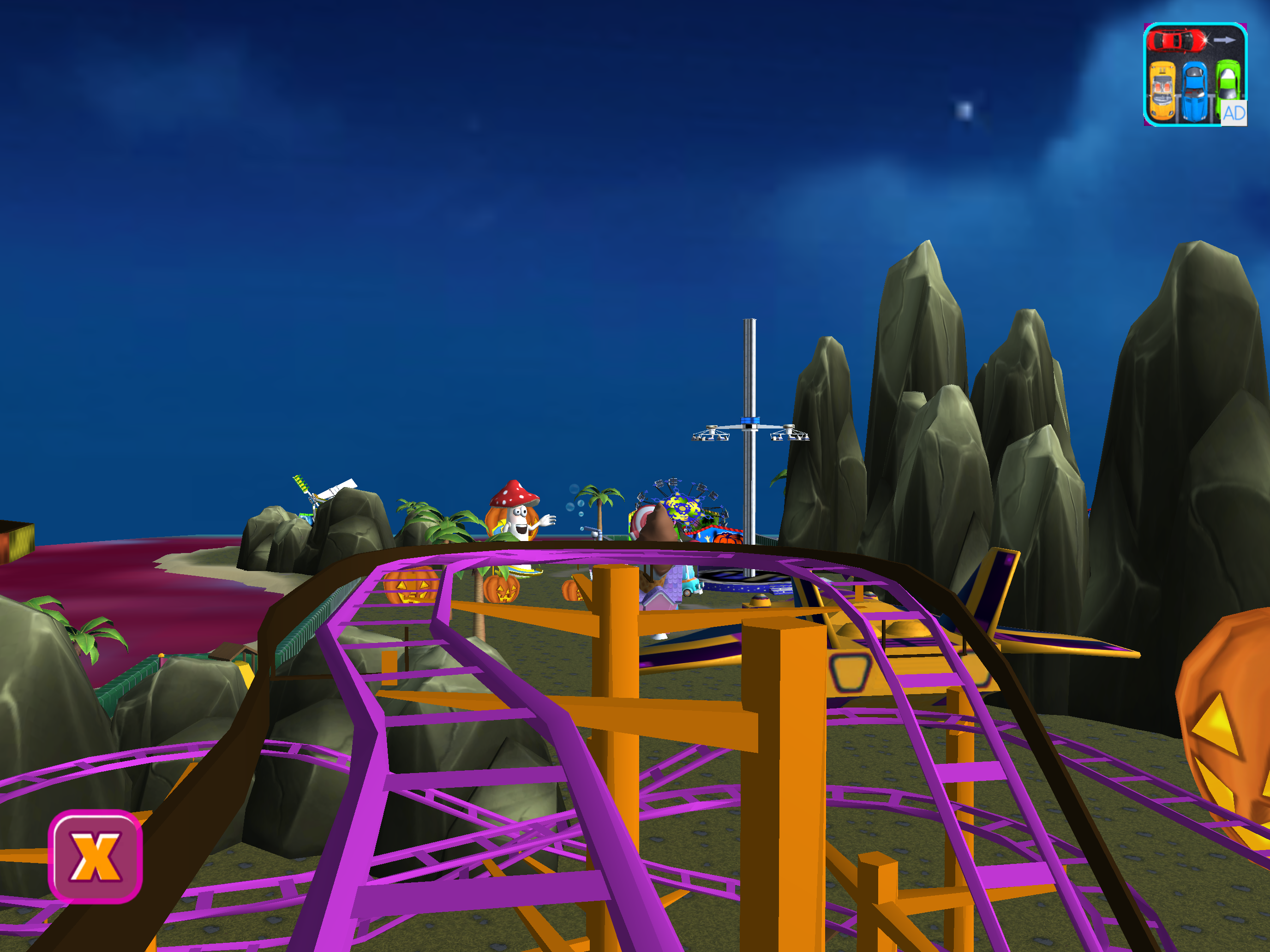 Halloween Cat Theme Park 3D