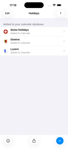 Feiertage Schweiz Screenshot 3 of 6
