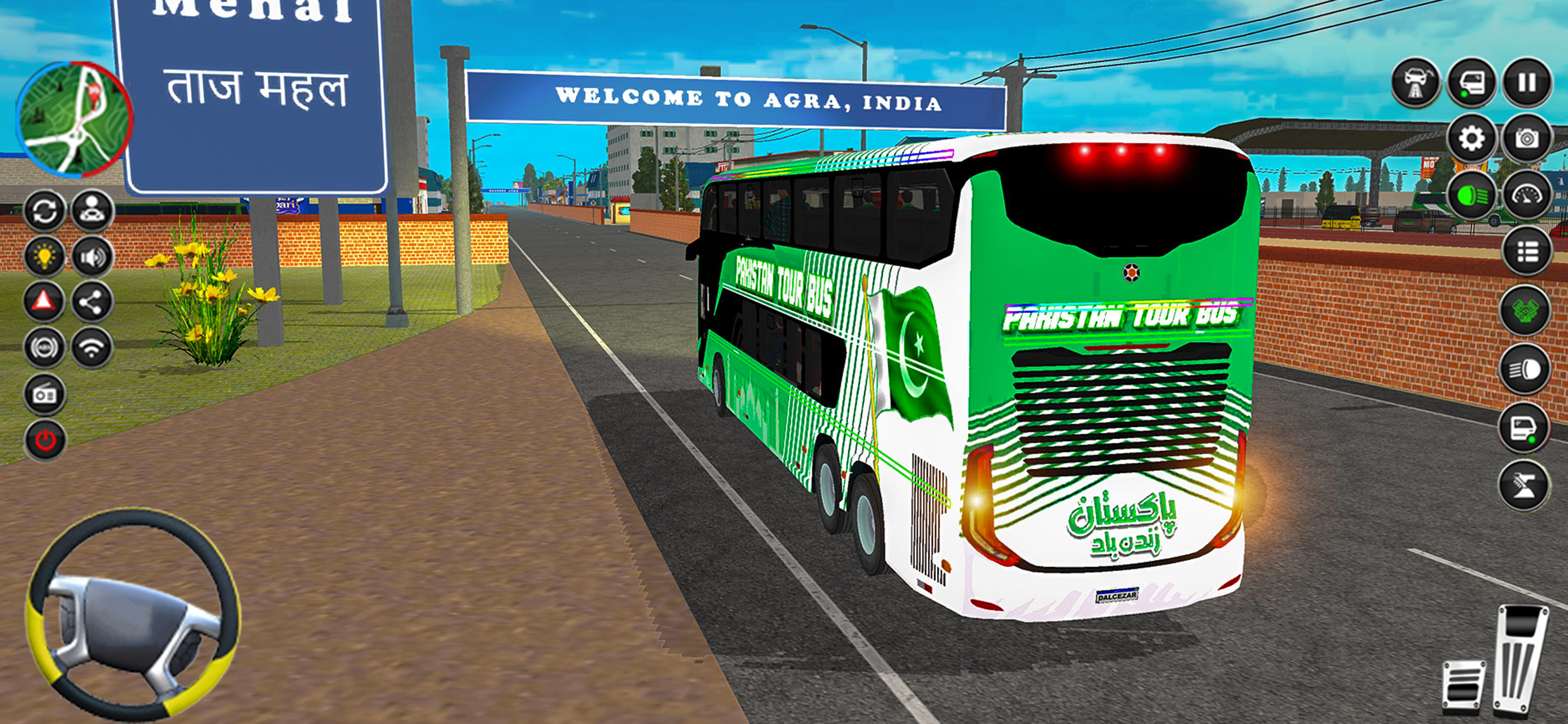 Pakistan India Bus Simulator screenshot 5