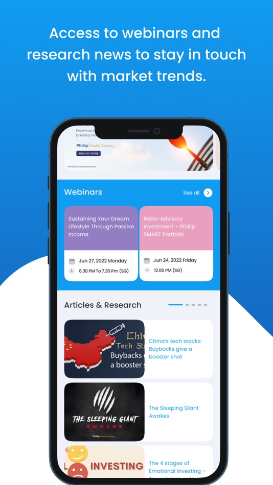 #5. Phillip MyWealth (iOS) 由: Phillip Securities Pte. Ltd.