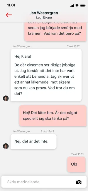 Min Doktor – Vård & vaccin iPhone screenshot 5