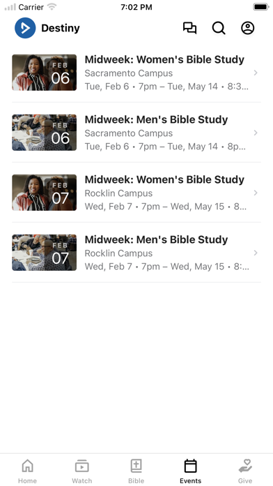 Destiny Church Screenshot