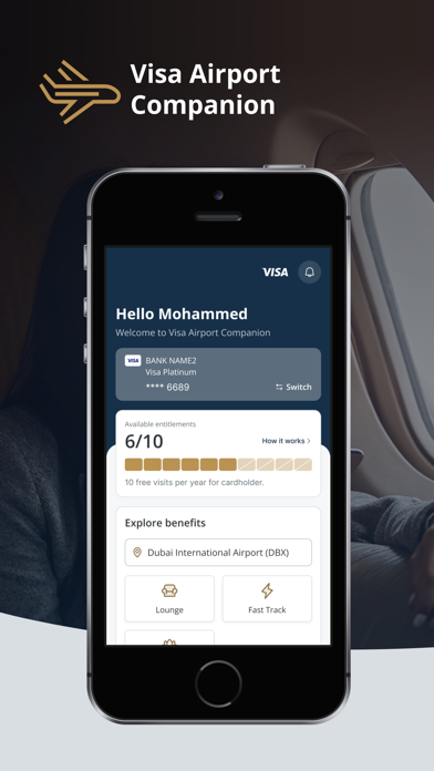 Visa Airport Companion Screenshot