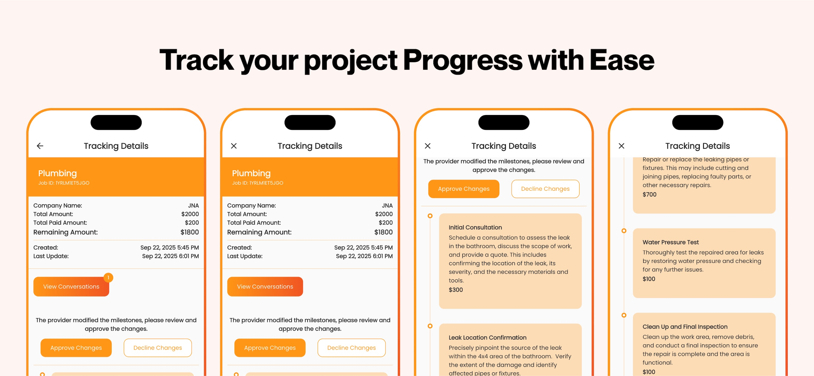 EasyFix: Hire local pros screenshot 4