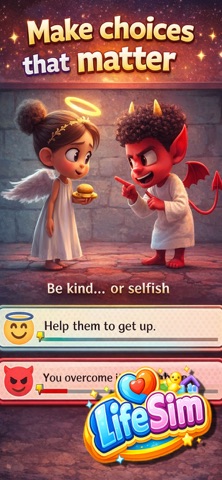 LifeSim: Life Simulator Game iPhone screenshot