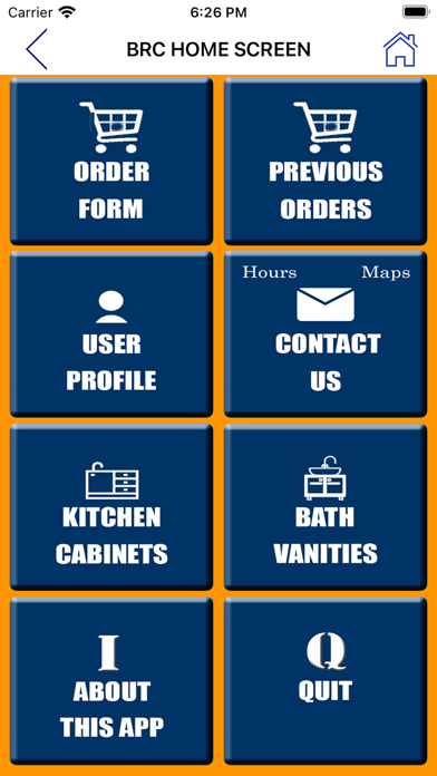 BRC Blue Rock Cabinets Screenshot